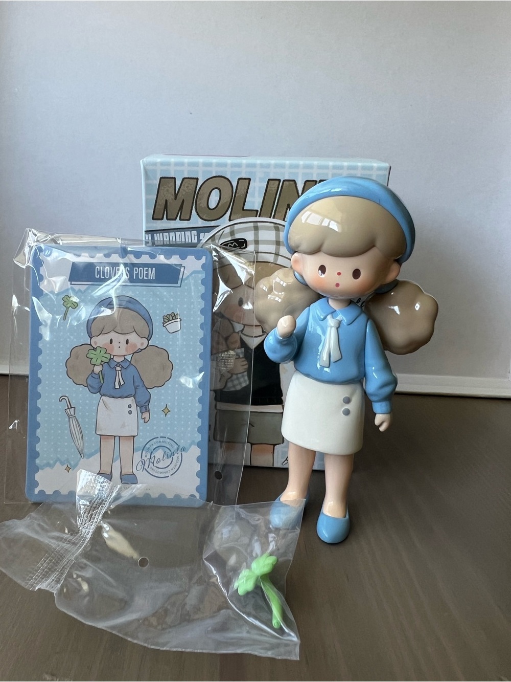 Finding Unicorn F.UN Molinta Spring City Wandering Series Figure - Clovers Poem
